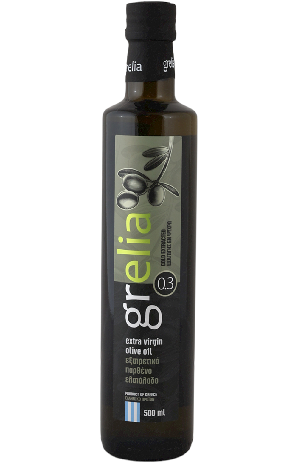 Grelia Extra Virgin Olive Oil- στην αιτηση λεει Dorica