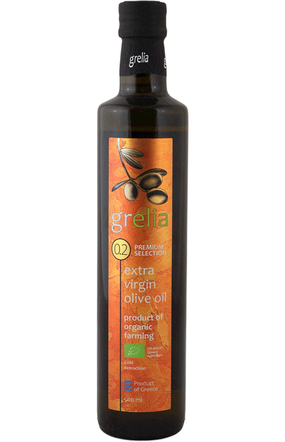 Grelia Biological Extra Virgin Olive Oil- στην αιτηση λεει Dorica
