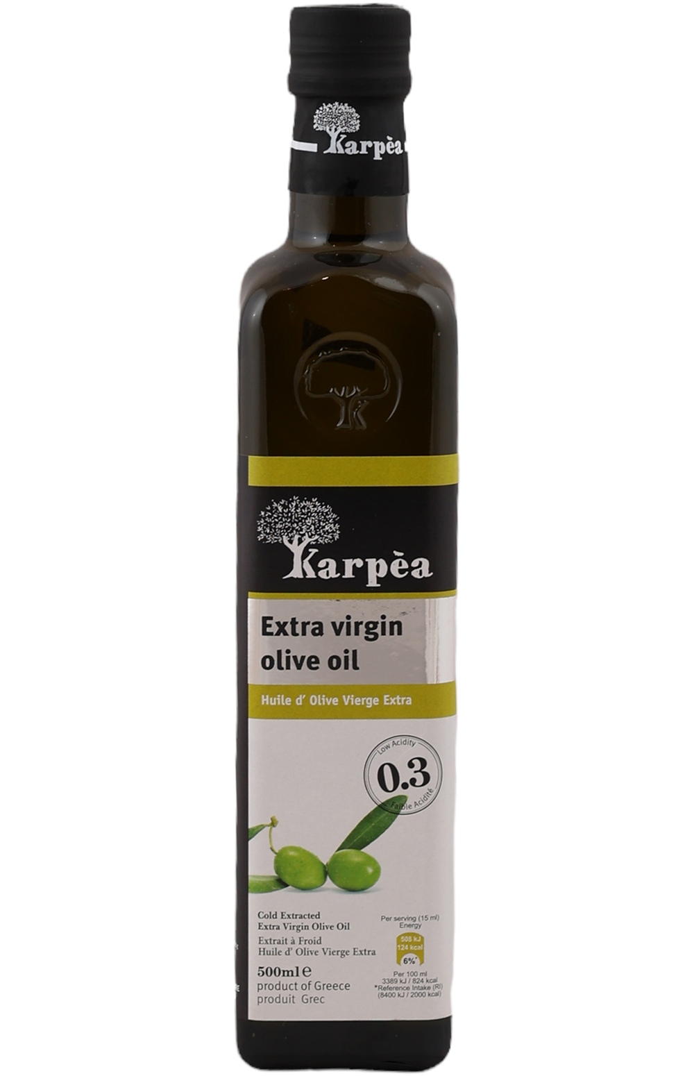 Karpea Extra Virgin Olive Oil 0.3 Low Acidity