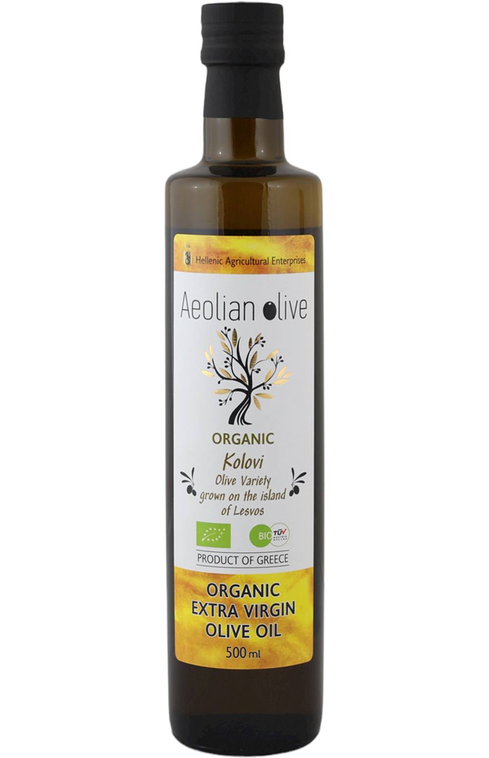 Aeolian Olive Organic Extra Virgin Olive Oil